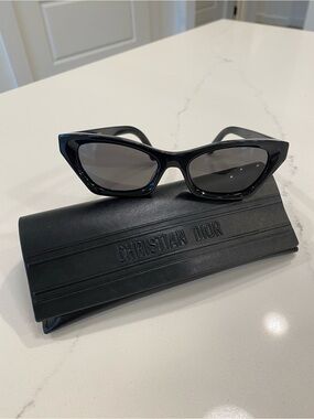 Dior Black Sunglasses with Matching Case